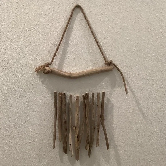 Driftwood Art, Driftwood Wind Chime , Mobile, Driftwood Coastal Decor - Picture 2 of 9